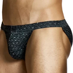 Slip Tanga Air Bubble Noir