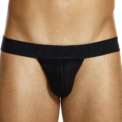 Slip Tanga Bamboo Noir