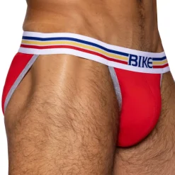 Slip Tanga Coton Rouge