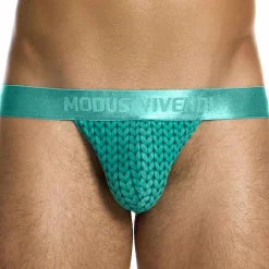 Slip Tanga Illusion Vert