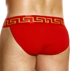 Slip Tanga Meander Rouge