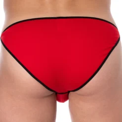 Slip Tanga Mini Coton Rouge