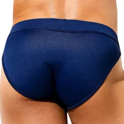 Slip Tanga Obscene Bleu Marine