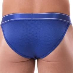 Slip Tanga Tjure Mesh Bleu Roi