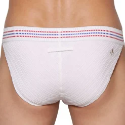 Slip Tanga Uomo Blanc