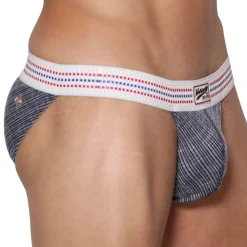 Slip Tanga Uomo Bleu Marine