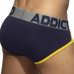 Slip Trey Coton Marine - Jaune