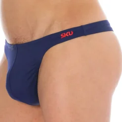 String de Bain Bleu Marine