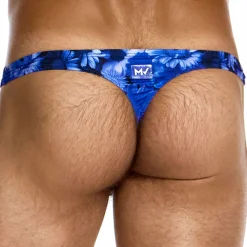 String de Bain Daisies Bleu