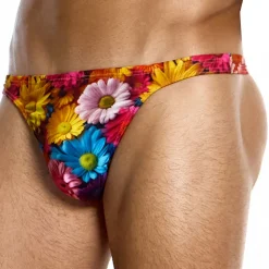 String de Bain Daisies Multicolore