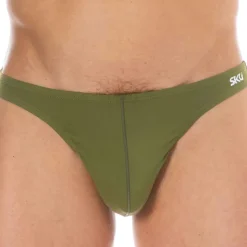 String de Bain Kaki