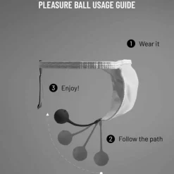 String de Bain Pleasure Avant-Garde Blanc