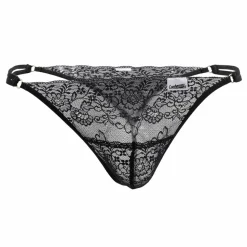 String Dentelle Double Ficelle Noir