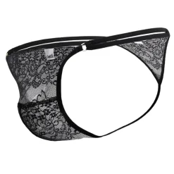 String Dentelle Double Ficelle Noir