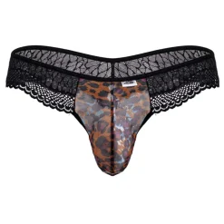 String Dentelle Léopard