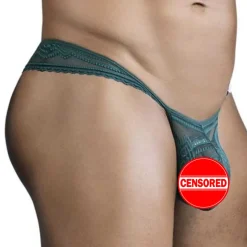 String Dentelle Vert