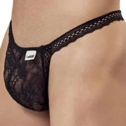 String Double Dentelle Noir
