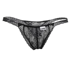String Double Dentelle Noir