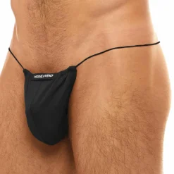 String Ficelle Antibactérien Noir