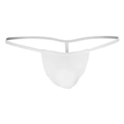 String Ficelle Coulissant Blanc