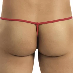 String Ficelle Coulissant Rouge