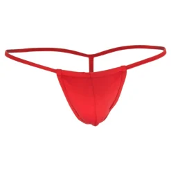 String Ficelle Coulissant Rouge