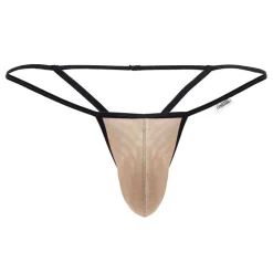 String Ficelle Résille Beige