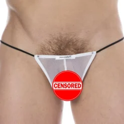 String Hilo Mesh Blanc