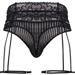 String Jarretière Noir