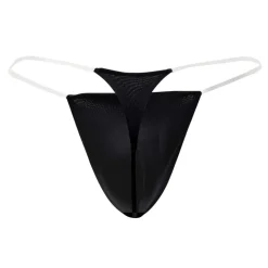 String Micro Invisible Noir