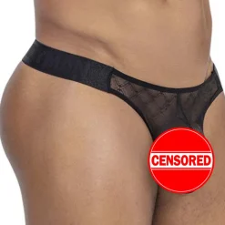 String Résille Noir