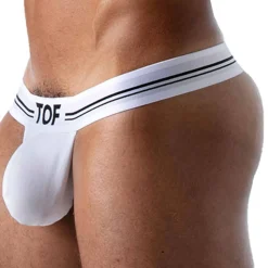 String Sans Ficelle French Coton Blanc