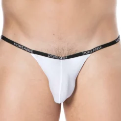 String Sexy Micro Modal Uni Blanc