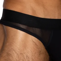 String Sexy Rib Noir
