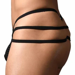 String Spider Almost Naked Martel Mesh Noir