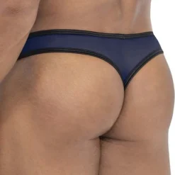String Sport Mesh Bleu Marine
