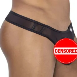 String Sport Mesh Noir