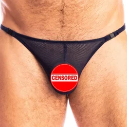 String Striptease Bleu Nuit