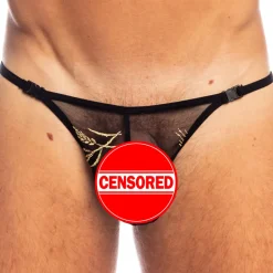 String Striptease Epi d'Or Noir