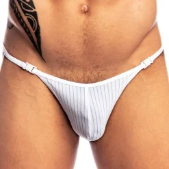 String Striptease Oxford Blanc