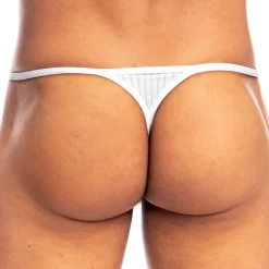 String Striptease Oxford Blanc