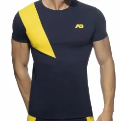 T-Shirt AD Coton Bleu Marine