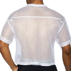 T-Shirt Crop Practice Blanc