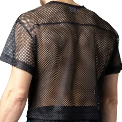 T-Shirt Crop Practice Noir