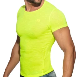 T-Shirt Flame Jaune Fluo