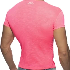 T-Shirt Flame Rose Fluo