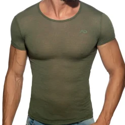 T-Shirt Flame Vert Kaki