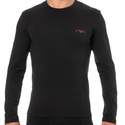 T-Shirt Manches Longues Bold Monogram Coton Noir