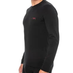 T-Shirt Manches Longues Bold Monogram Coton Noir