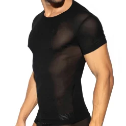 T-Shirt Net Noir